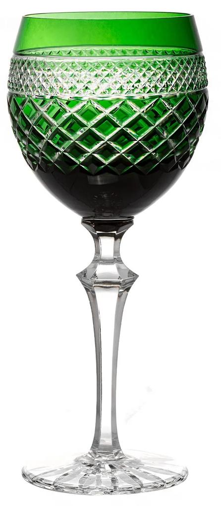 Taça De Água Mozart Cristais - Verde  Verde