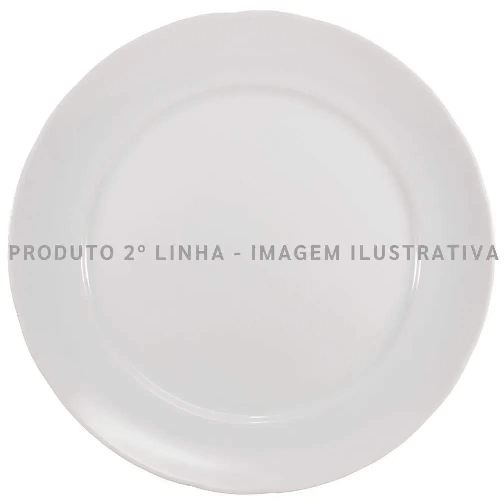 Prato Raso 26Cm Porcelana Schmidt - Mod. Izabel 2° Linha 003