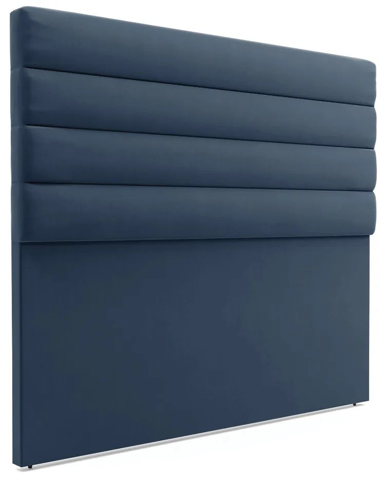 Cabeceira California Para Cama Box Queen 160 cm Suede - D'Rossi - Azul Marinho