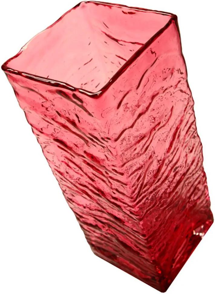 Vaso de Vidro Decorativo Rose Grande