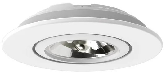 Plafon Embutir Aluminio Ar70 Gu10 Interlight - BRANCO