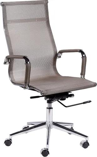 Cadeira Office Eames Presidente Tela Mesh e Sistema Relax Cobre