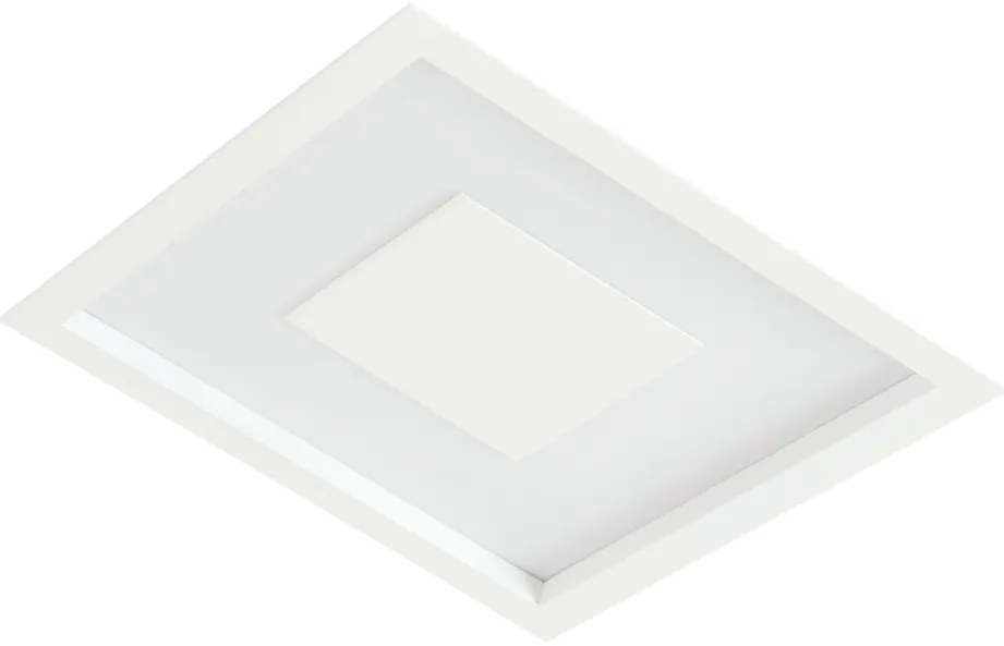 Embutido Dona 38X38Cm Led 24,4W Bivolt | Usina 19300/38 (FN-F - Fendi Fosco, 4000k)