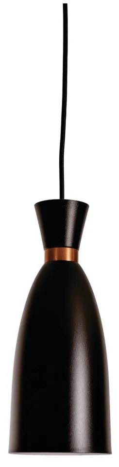 Pendente Look Ø11X27,7Cm 1Xe27 | Usina 16715/11 (BT - Branco Texturizado, FN-F - Fendi Fosco)