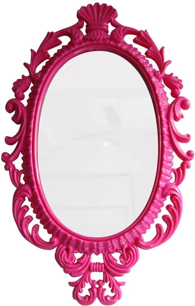 Espelho Oval Giant Princess Pink - Urban - 73x44 cm