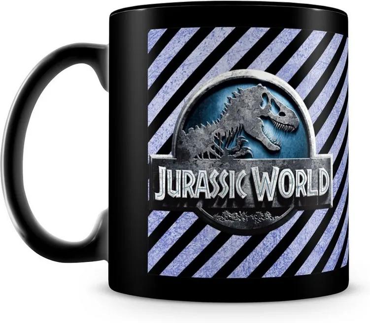 Caneca Personalizada Jurassic World (100% Preta)