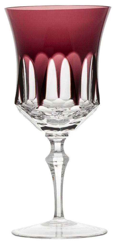 Taça de Cristal Lapidado p/ Vinho Branco - Ametista  55 - Ametista