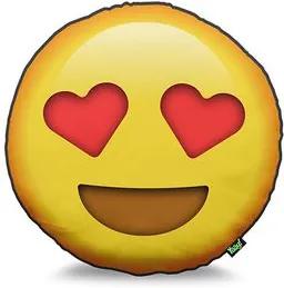 Almofada Emoji Olhar de Coração Emoticon