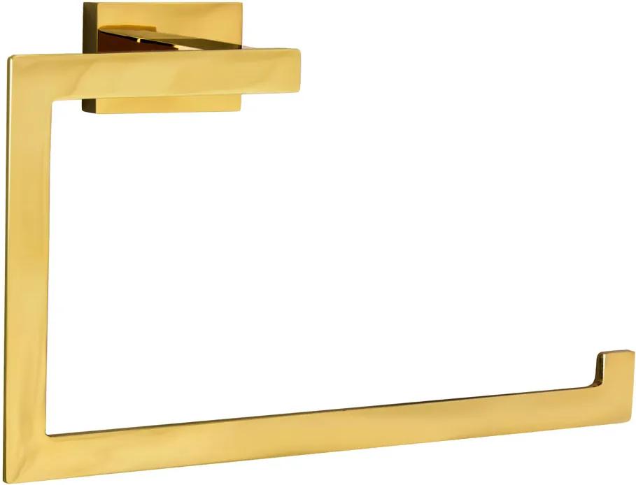 Porta Toalha de Rosto (Mondrian Dourado) - Outlet