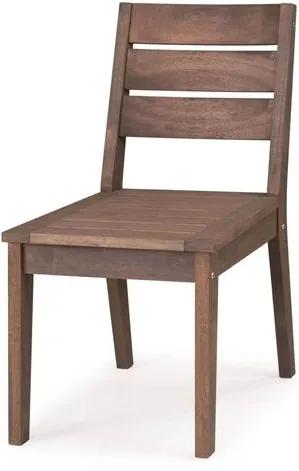 Cadeira Fortaleza Sem Braco Cor Stain Nogueira - 23118 Sun House