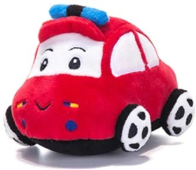 Chocalho de Pelucia Unik Toys Carro Vermelho