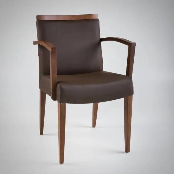 Cadeira com Braço Prime II Madeira Maciça Design Exclusivo by Studio Artesian