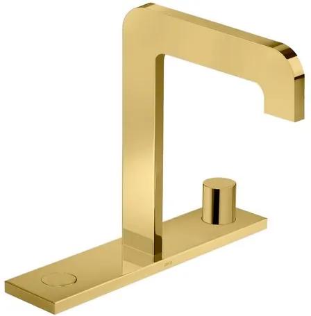 Misturador para Banheiro Mesa com Chapa Click Gold - 1877.GL98 - Deca - Deca
