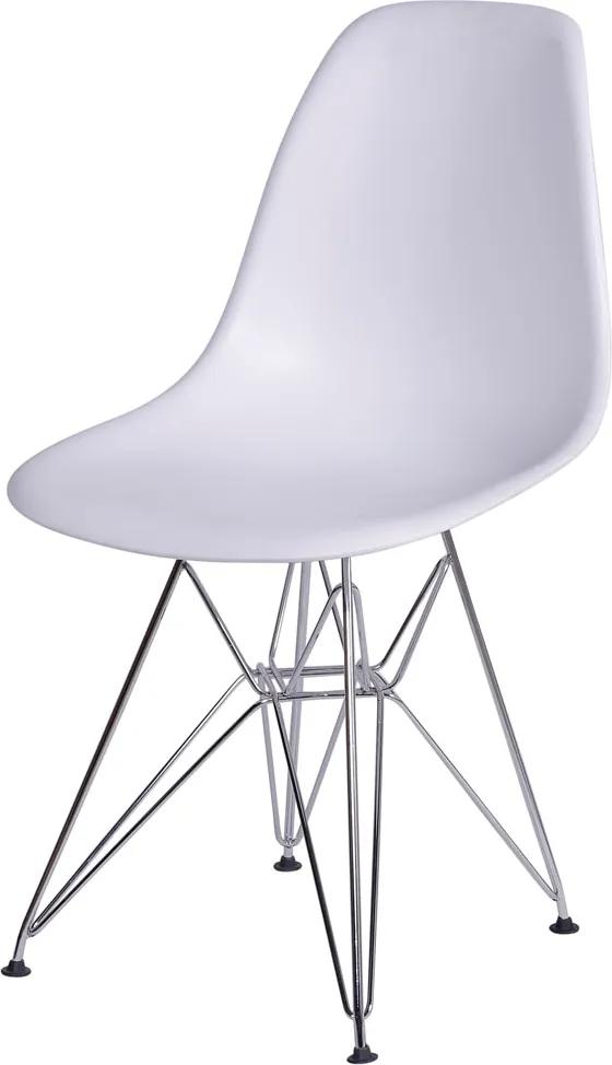 Cadeira DKR Polipropileno e Base de Metal Pian – Branca