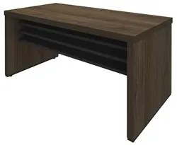 Mesa para Escritório 160cm e Gaveteiro com Rodízios Corp A06 Charuto/P