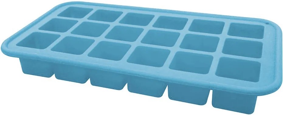 Forma de Silicone para Gelo Azul 18 Cubos Cook