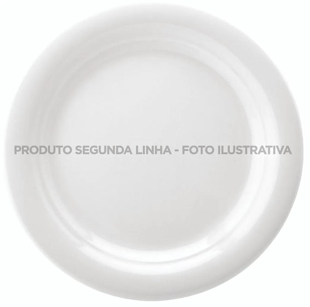 Prato Raso 26 Cm Porcelana Schmidt - Mod. Gourmet 2° Linha 107