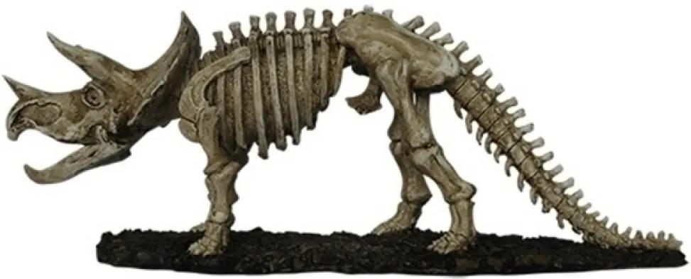escultura esqueleto ÉVORA resina bege 41,5cm Ilunato NA0604