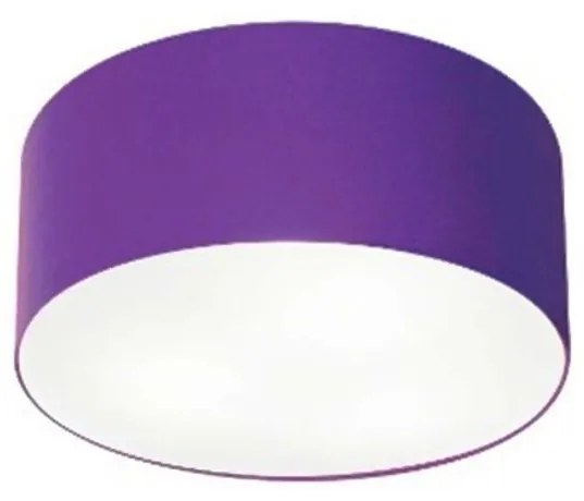 Plafon Para Sala Cilíndrico SL-3010 Cúpula Cor Roxo