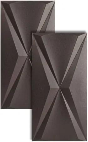 Porcelanato Cubic Steel Iron Retificado 30x60cm - FJH035702 - Roca - Roca
