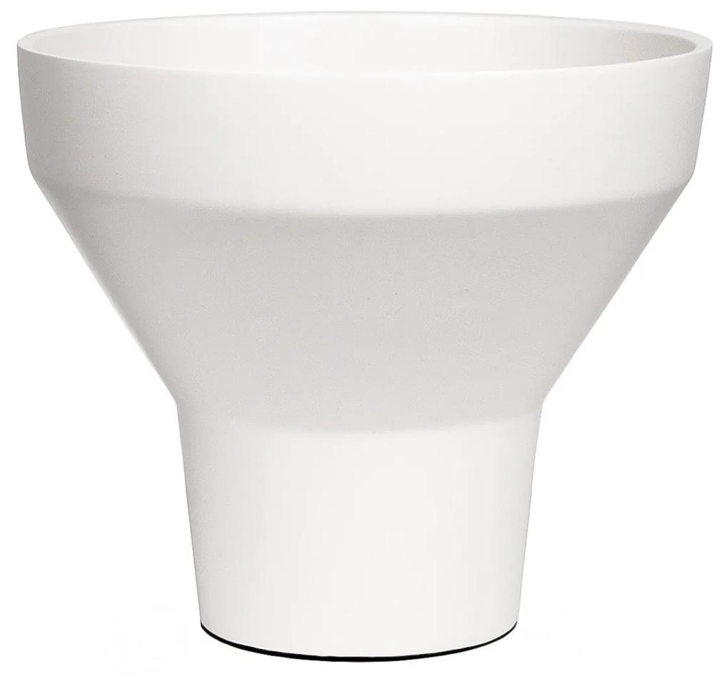 Vaso de Cerâmica Estelle - Off White Fosco  Off White Fosco