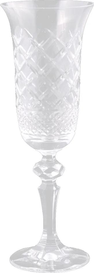 Taça de cristal Lodz para Champanhe II de 150 ml -  Transparente