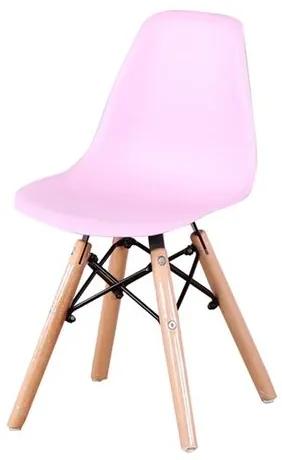 Cadeira INFANTIL Eames Eiffel sem Braco PP Rosa - 53322 Sun House