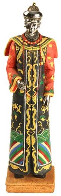 Estátua Decorativa de Resina  Dinastia Qing X