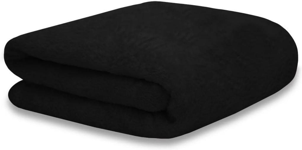 Mantinha Soft Fleece Premium 2,00m x 1,80m Preto Black