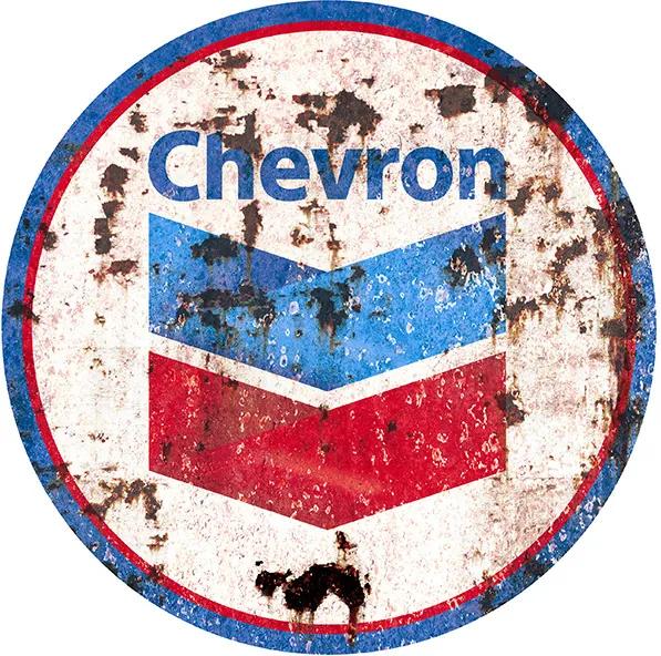 Placa Chevron Redonda
