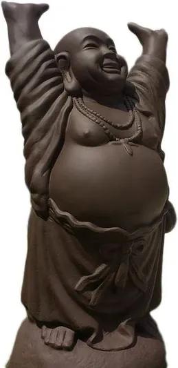 Escultura Buda Feliz 105cm