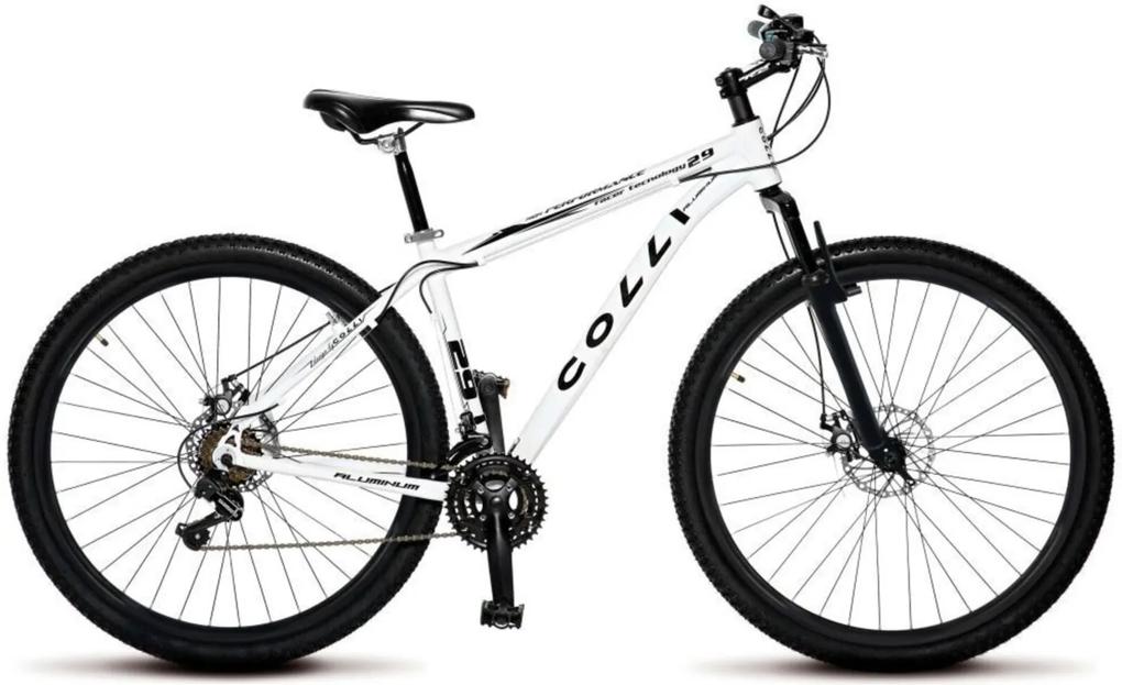Bicicleta Collin Bike Aro 29 MTB Alumínio Branco