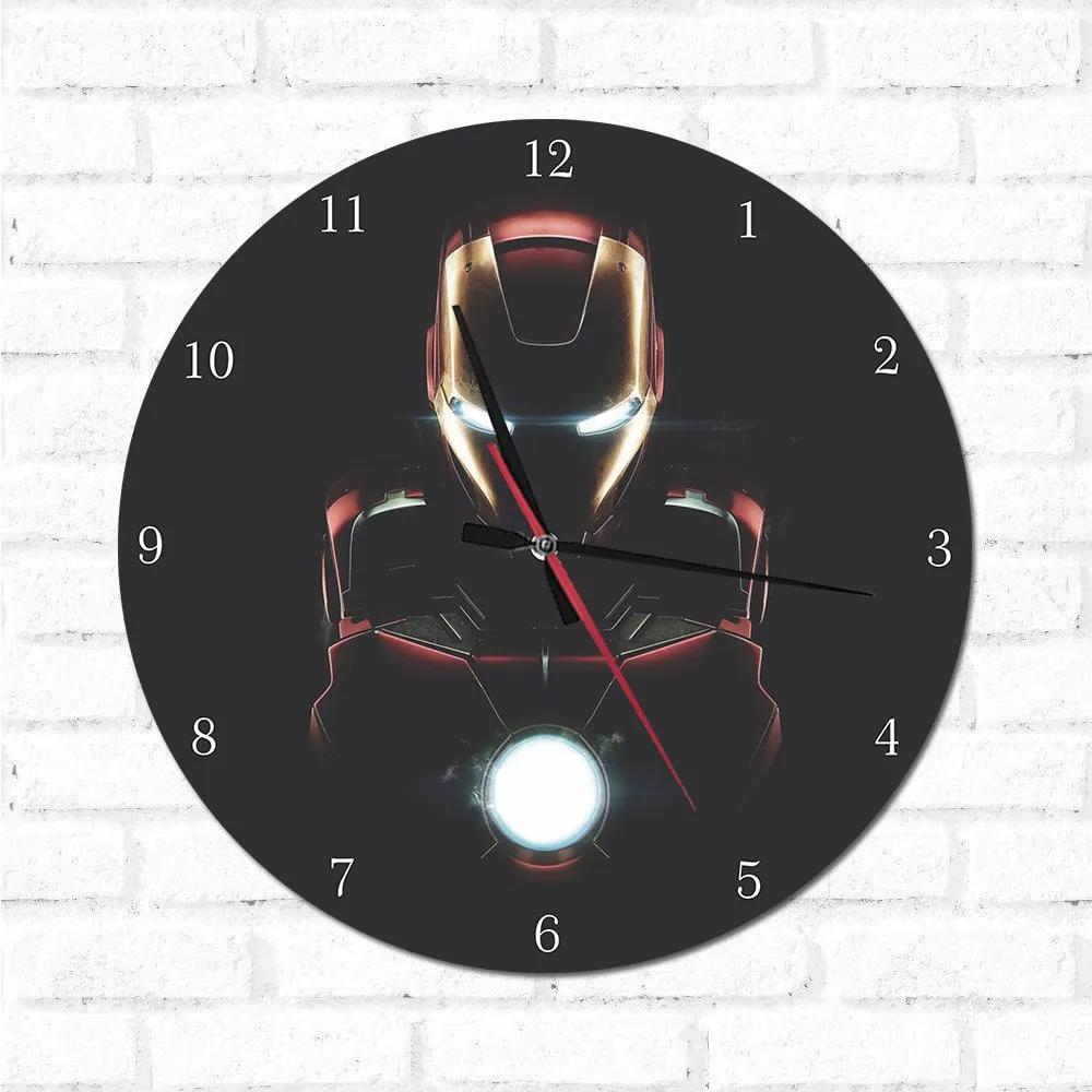 Relógio Decorativo Homem DE Ferro 1