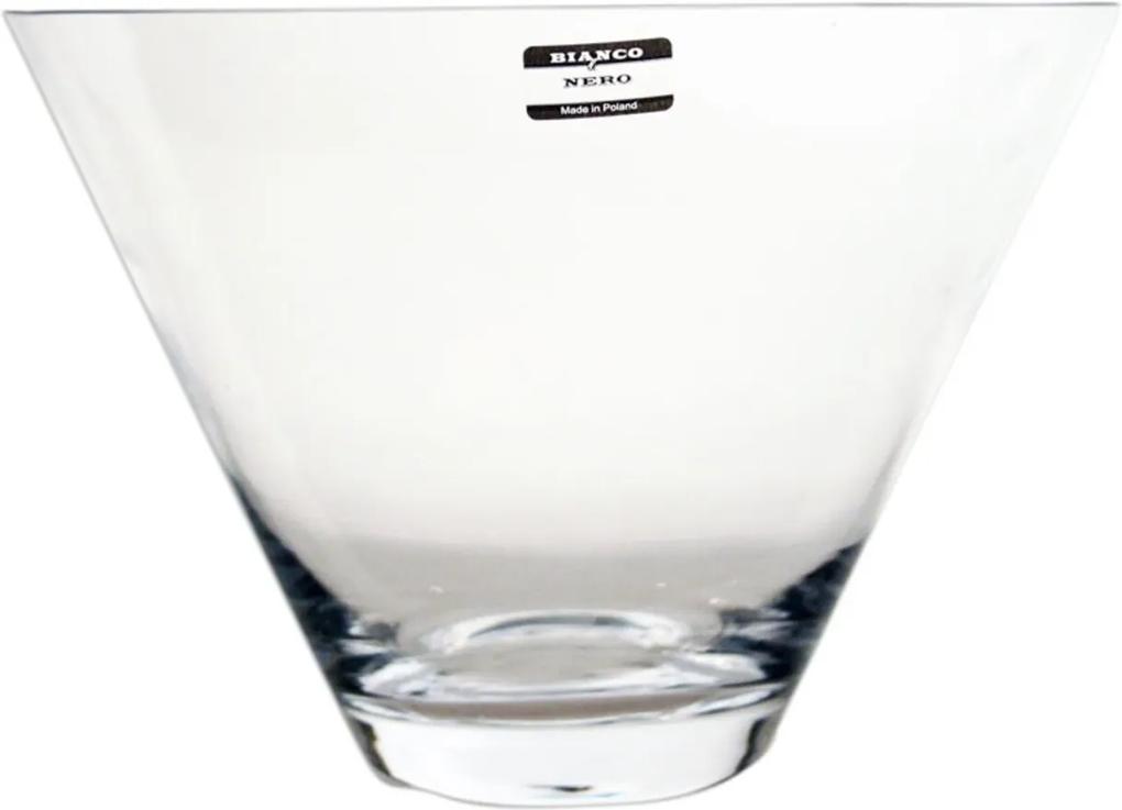 Vaso Bianco & Nero 17 X 24,5 Cm  Transparente