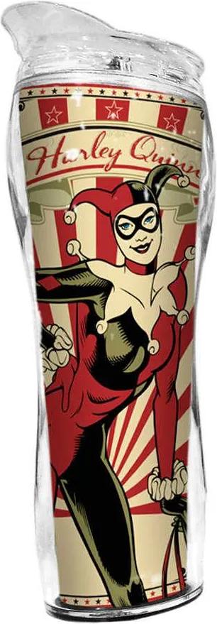 Copo Térmico Silhouete DC Comics Harley Quinn - 400 ml - Urban