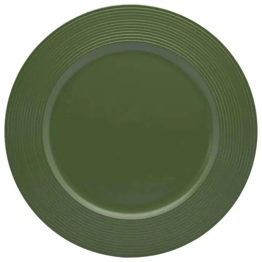 Sousplat 33Cm Friso Verde - Paramount