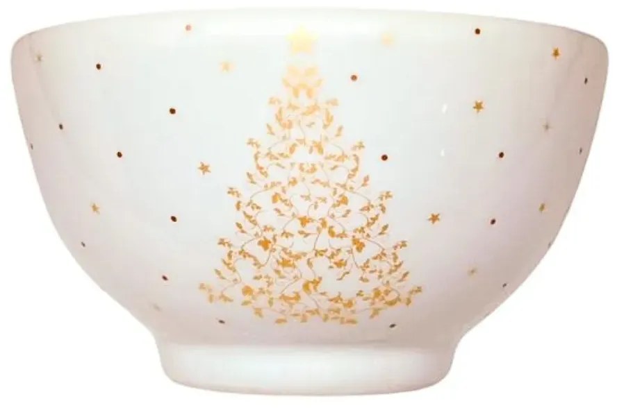 Bowl 500Ml Porcelana Schmidt - Dec. Pinheiro Natal N003