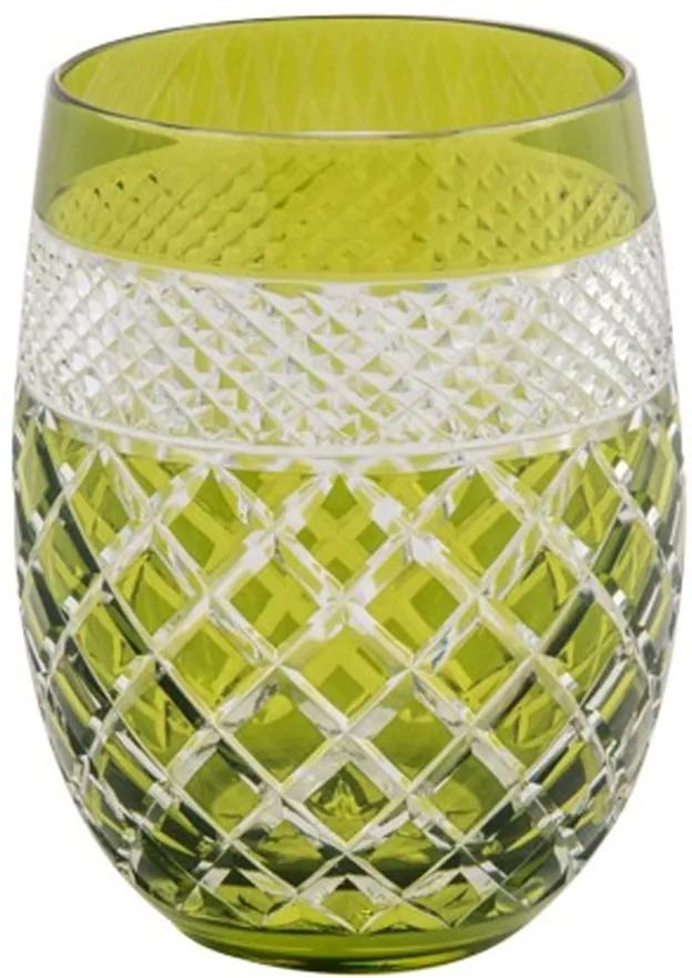 Copo de Cristal Verde 350 ml
