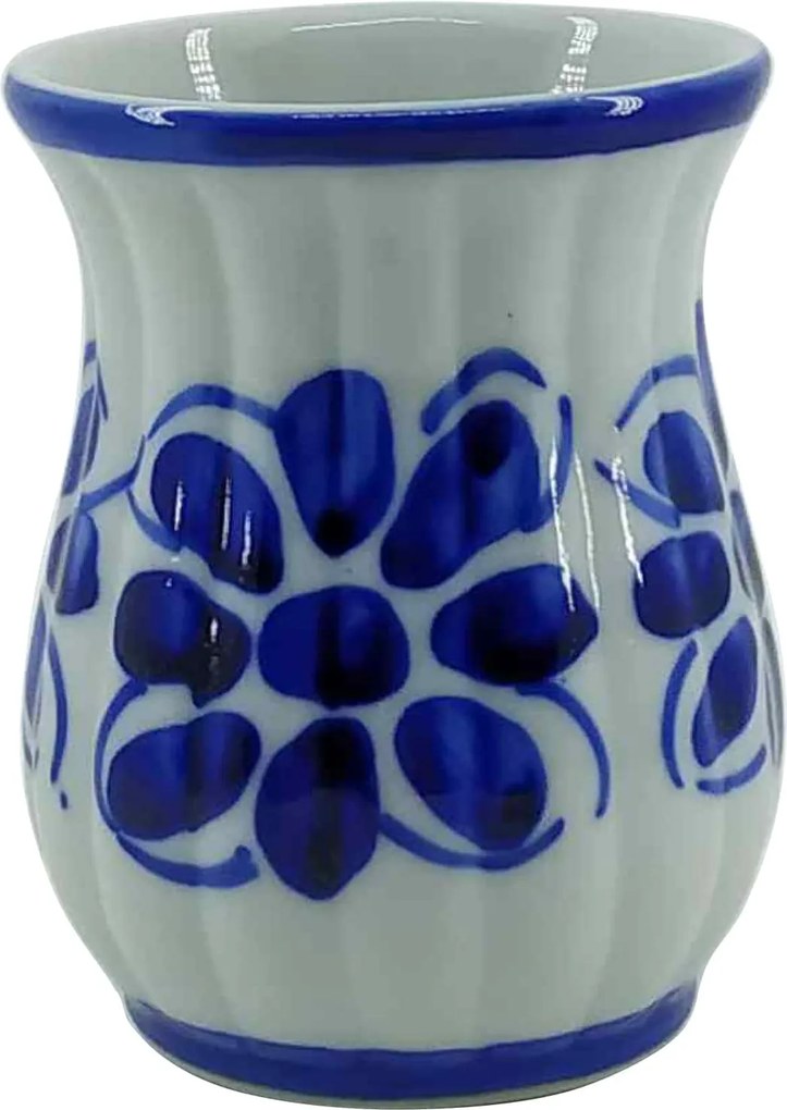 Copo de Porcelana Azul Colonial 200 ml
