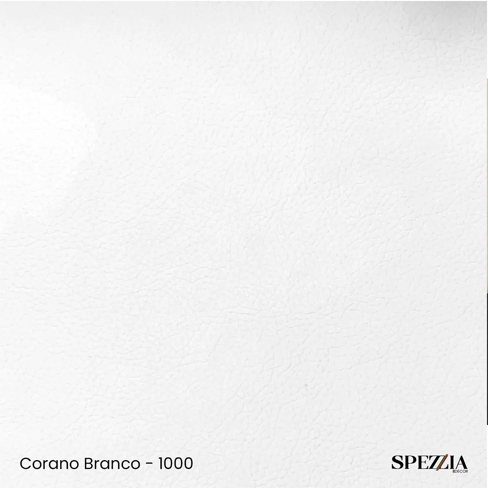 Cabeceira Vicenza Para Cama Box Solteiro 90 cm Corino Branco - D'Rossi