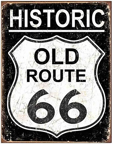Placa Historic Old Route 66