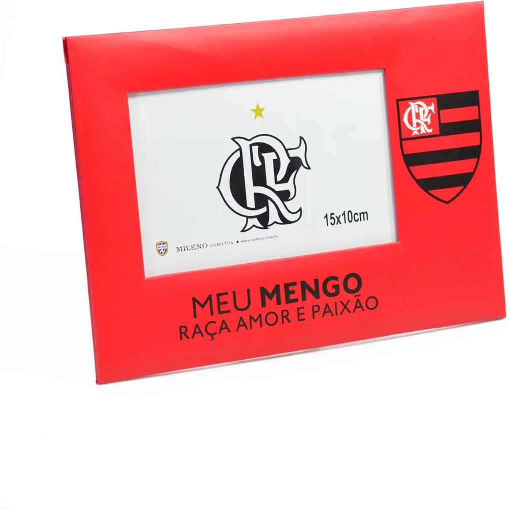 Porta retrato Minas de Presentes Papelão Para Uma Foto 15X10cm - Flamengo Vermelho