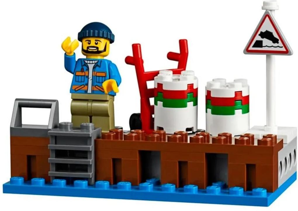 Lego City 60213 Incêndio Na Doca - Lego