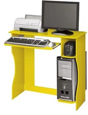 Mesa para Computador Lívia Amarelo - EDN Móveis
