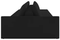 Sofá Ilha Modular com Puff para Sala Living 432cm Georgia Z08 Veludo P