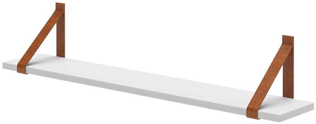 Prateleira Evolutiva 90cm - Branco Fosco  Branco Fosco