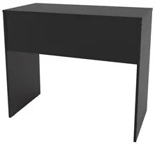 Mesa Para Notebook Computador Escrivaninha 2 Gavetas 90cm Tijuca Preto