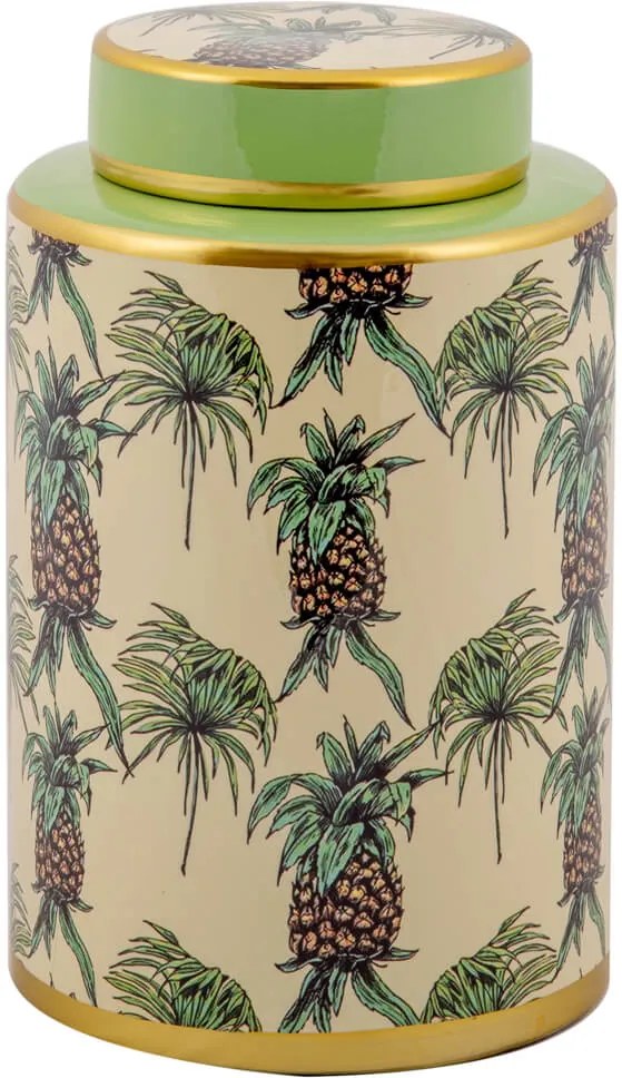 Vaso Decorativo de Porcelana Rondon - Linha Pineapple