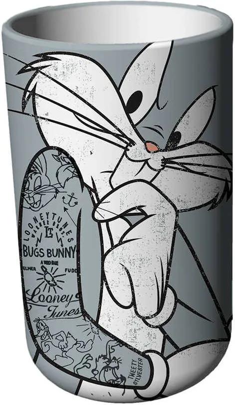 Pote Looney Tunes Bug Bunny Concerned em Cerâmica - Sem Tampa - Urban