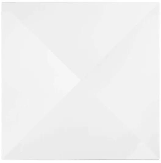 Prato Diamond 32,5 X 32,5 cm Melamina Branco